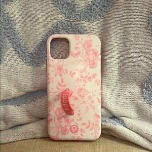 Loopy Pink Toile Phone Case